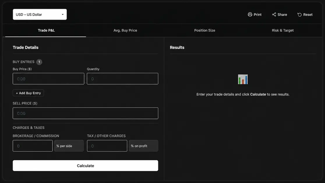 5StarsStocks Calculator